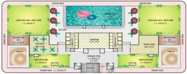 Images for Cluster Plan of Sunny Buildtech Orchid Residency Images for Cluster Plan of Sunny Buildtech Orchid Residency