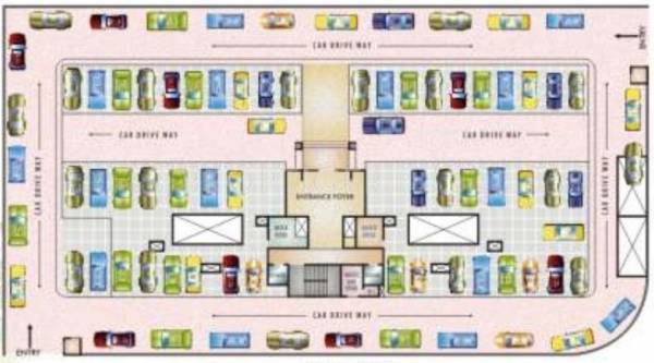 Images for Cluster Plan of Sunny Buildtech Orchid Residency Images for Cluster Plan of Sunny Buildtech Orchid Residency