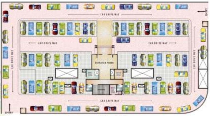 Images for Cluster Plan of Sunny Buildtech Orchid Residency