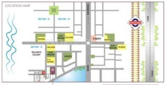 Location Plan Sunny Buildtech Orchid Residency Location Plan