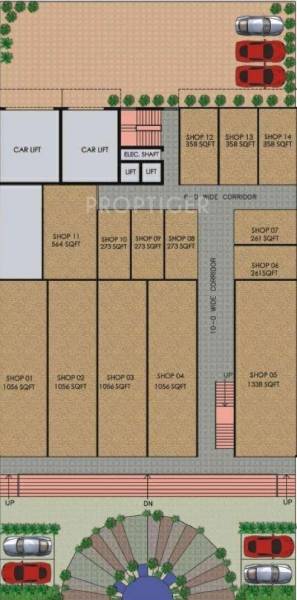 Images for Cluster Plan of Sarvottam KSN Coziome