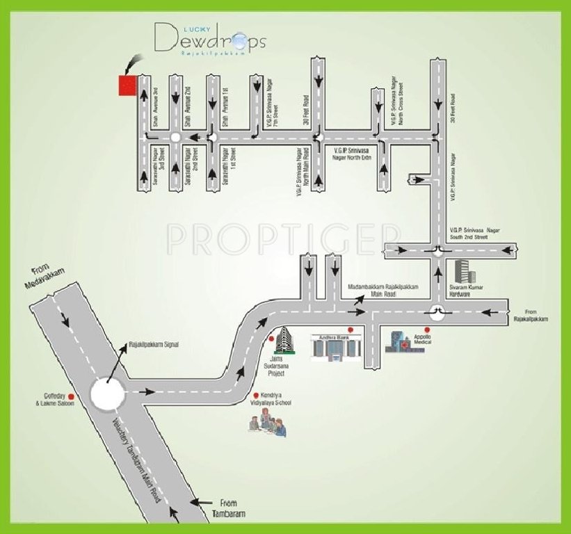 Images for Location Plan of Nahar Dewdrops