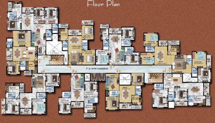 sakthi garden phase 4 Cluster Plan