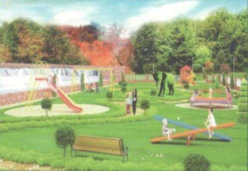 Children's play area city Children's play area