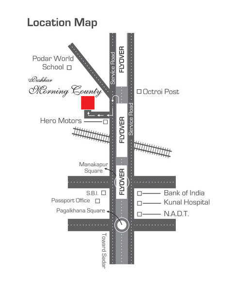 morning county Location Plan