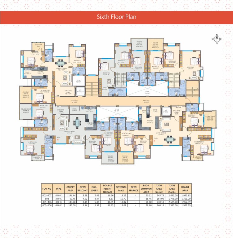 sdpl classic Tower A Cluster Plan