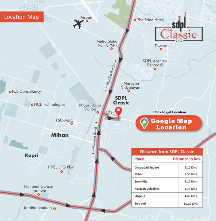  sdpl classic Location Plan