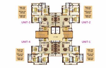 residency phase 2 Tower A Cluster Plan