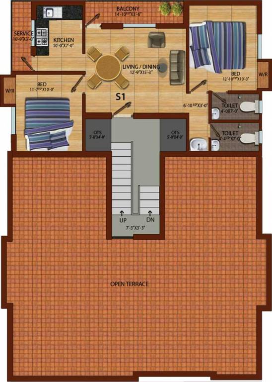 Images for Cluster Plan of Diamond Nandhu