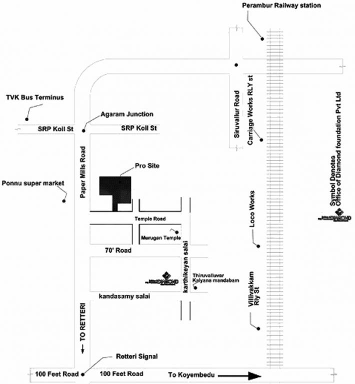 Images for Location Plan of Diamond Nandhu
