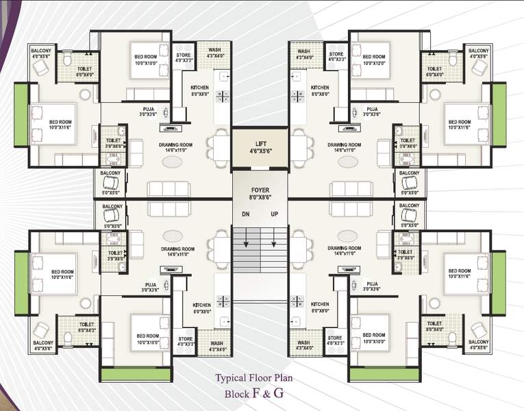  exotica Cluster Plan Of F And G