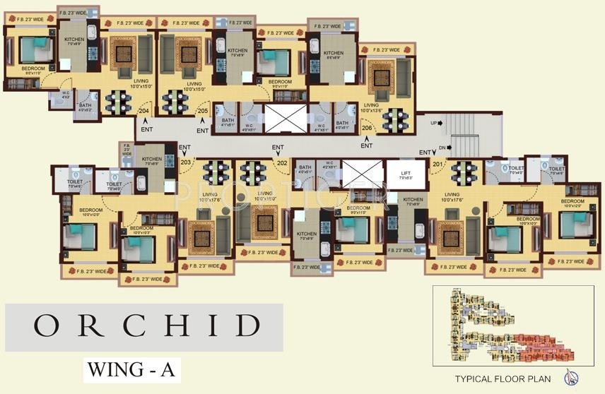 Images for Cluster Plan of Lalani Orchid