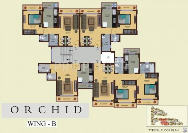 Images for Cluster Plan of Lalani Orchid