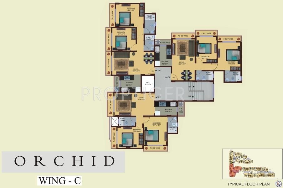 Images for Cluster Plan of Lalani Orchid