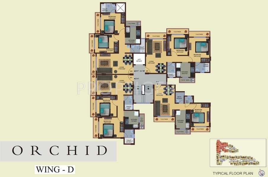 Images for Cluster Plan of Lalani Orchid