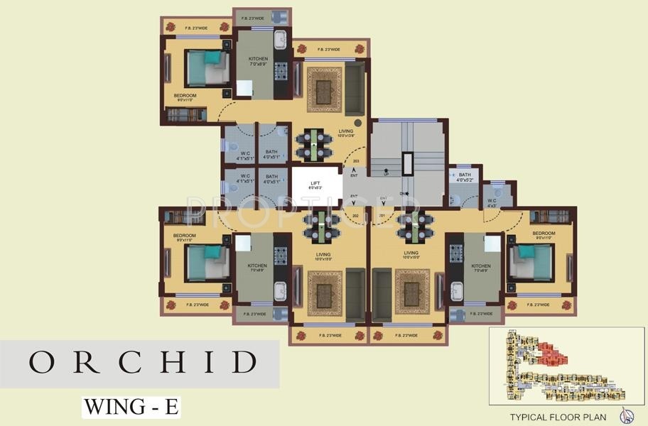 Images for Cluster Plan of Lalani Orchid