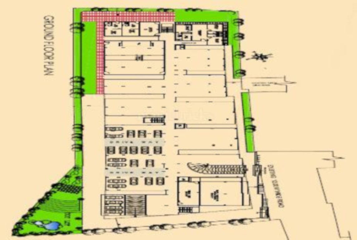  central paradise Layout Plan