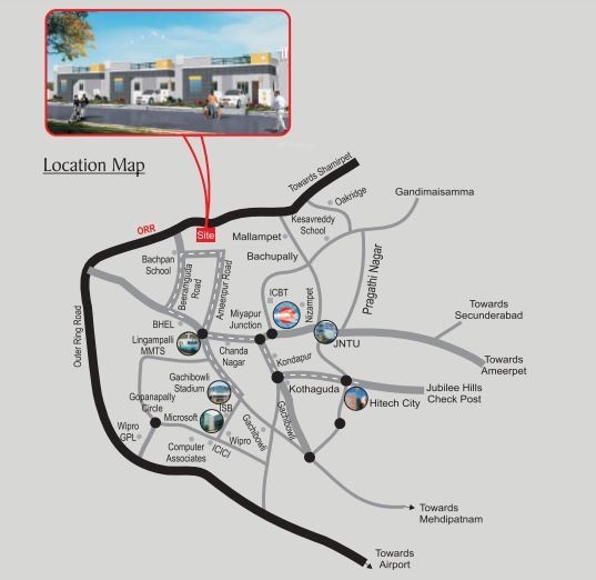 greenpark Location Plan