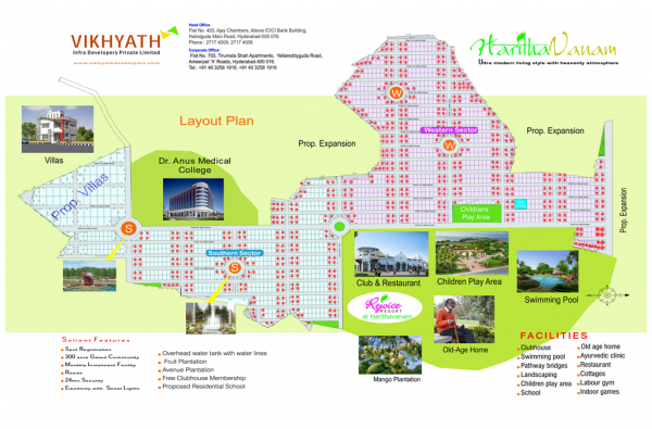  haritha-vanam-bhongir Layout Plan