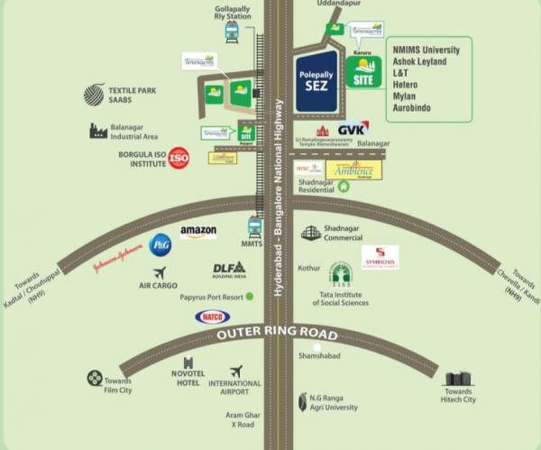 Images for Location Plan of SpaceVision Green Acres