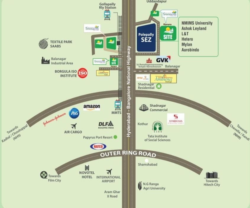 Images for Location Plan of SpaceVision Green Acres