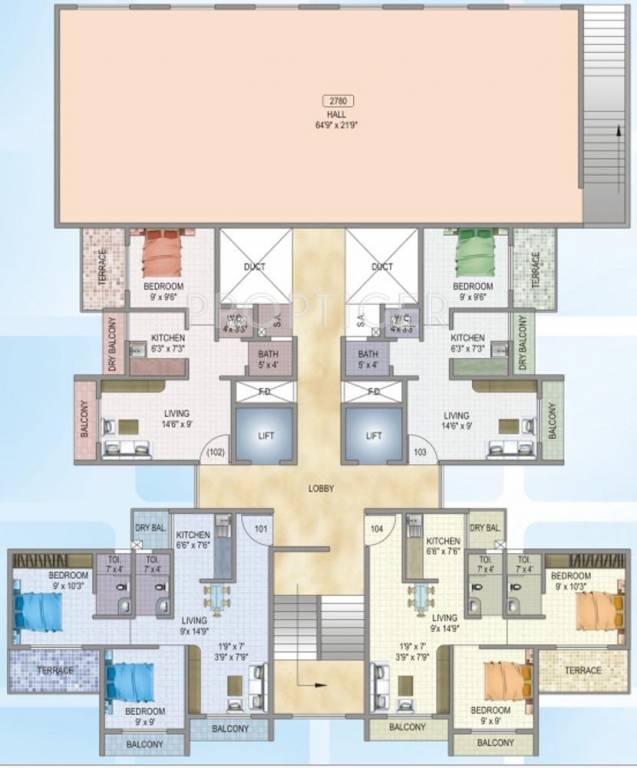 Images for Cluster Plan of MK Vakratunda