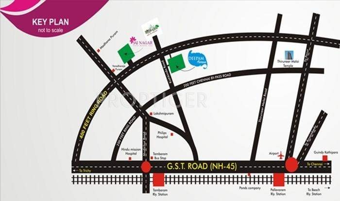Images for Location Plan of Platinum Sai Nagar