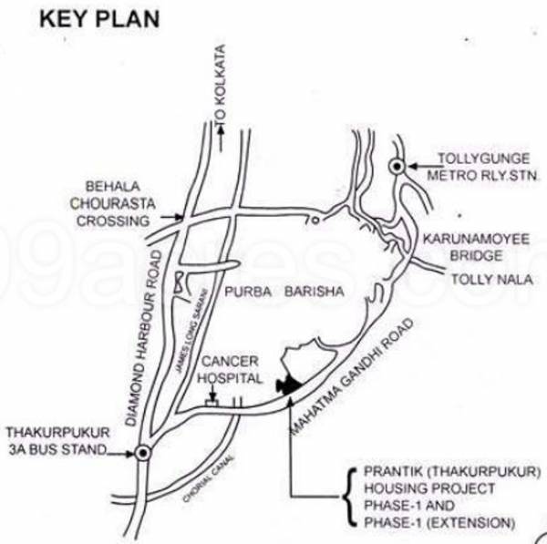 Images for Location Plan of West Prantik Phase 1 Images for Location Plan of West Prantik Phase 1