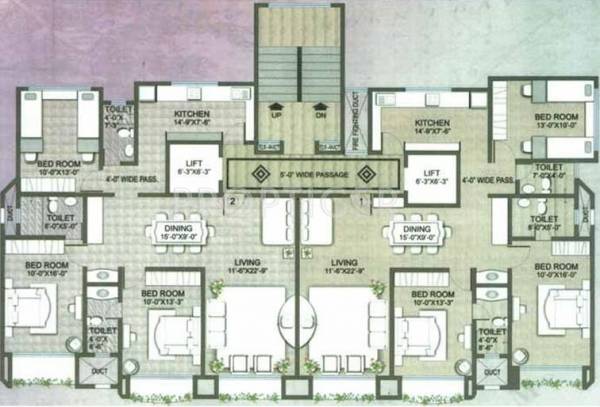 Images for Cluster Plan of GHP Millennium Tower