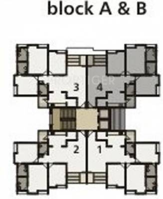 Block A Cluster Plan skyline Block A Cluster Plan