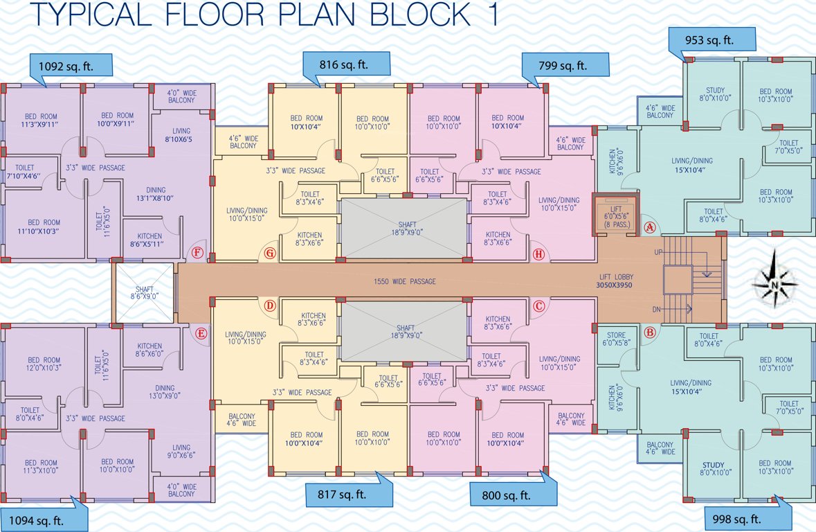  waterview Images for Cluster Plan of MBPS Waterview