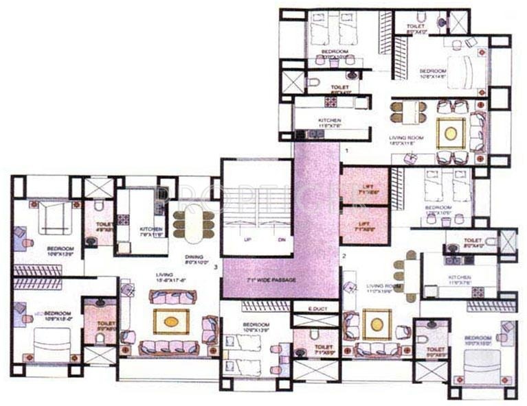 Images for Cluster Plan of GHP Crystal Court