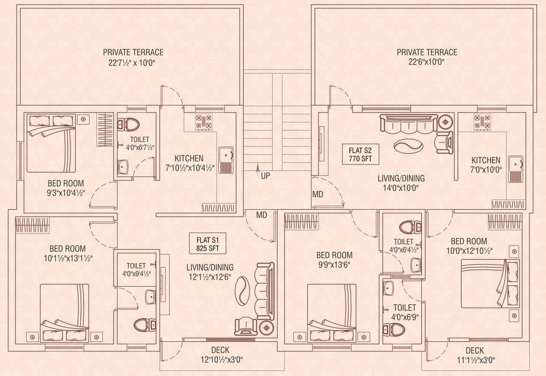 Images for Cluster Plan of Oyester Thirumullaivanam