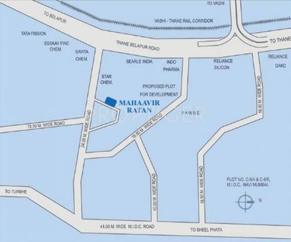 Images for Location Plan of Mahaavir Universal Ratan Images for Location Plan of Mahaavir Universal Ratan