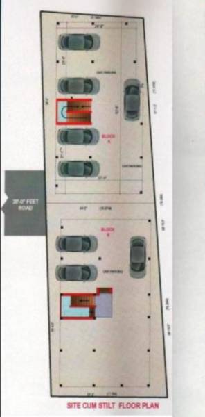  apartments Layout Plan