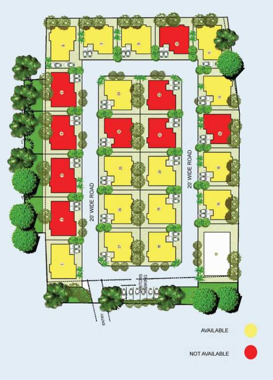  ananta villa Master Plan