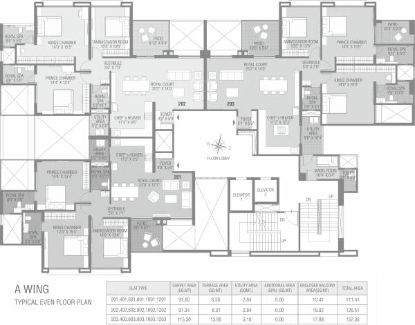 Images for Cluster Plan of Kundan Presidia