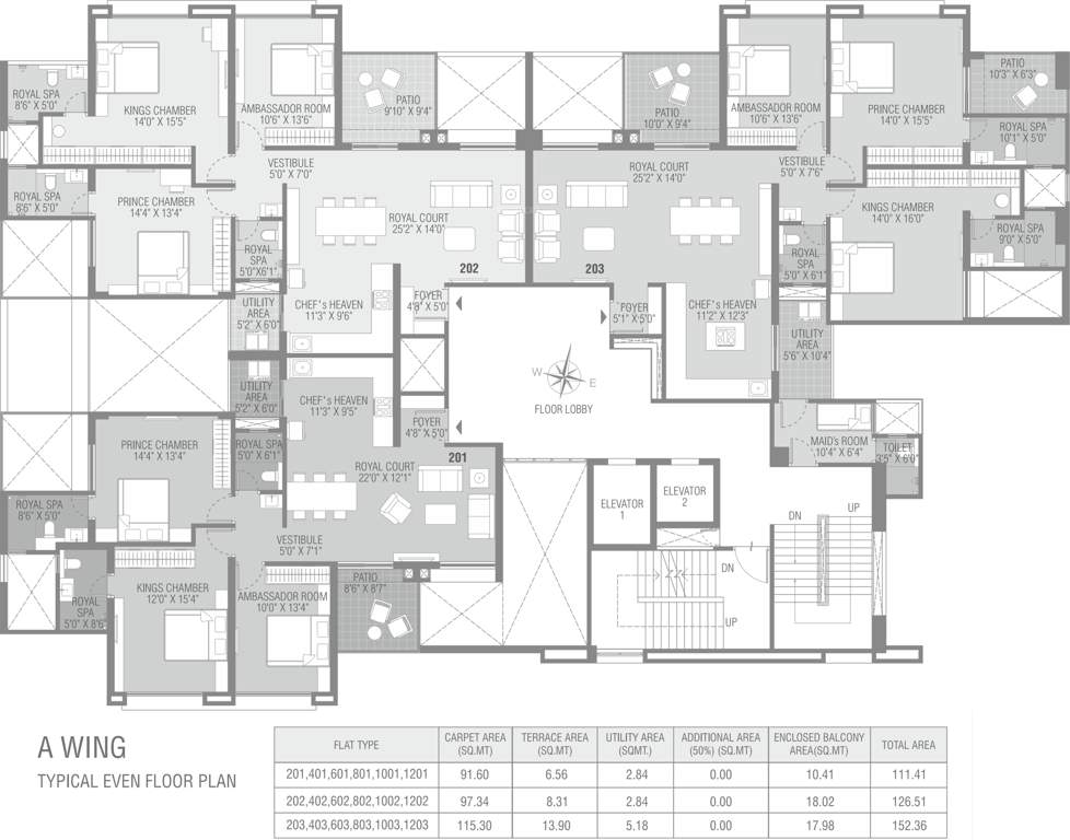 Images for Cluster Plan of Kundan Presidia