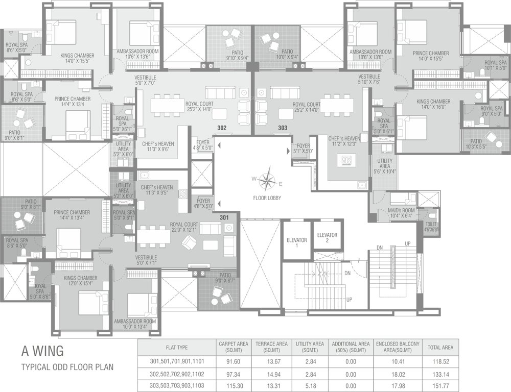 Images for Cluster Plan of Kundan Presidia