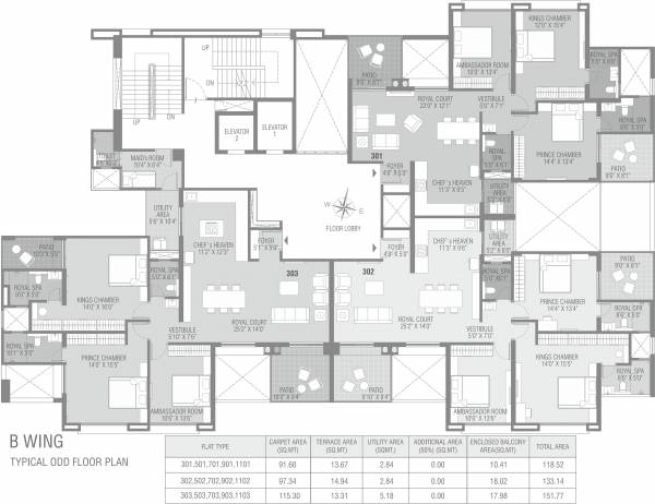 Images for Cluster Plan of Kundan Presidia