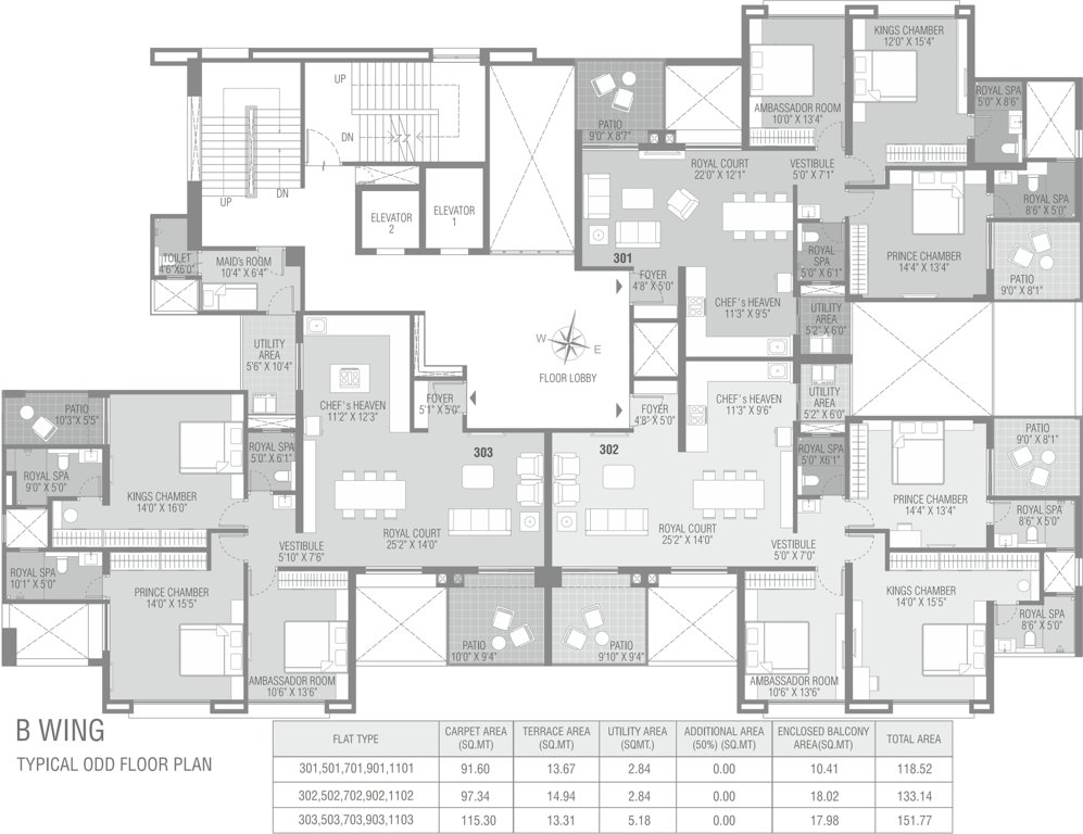 Images for Cluster Plan of Kundan Presidia