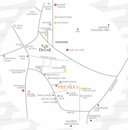  presidia Images for Location Plan of Kundan Presidia