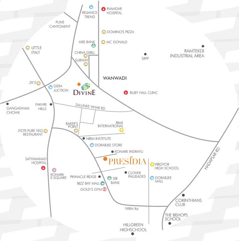  presidia Images for Location Plan of Kundan Presidia