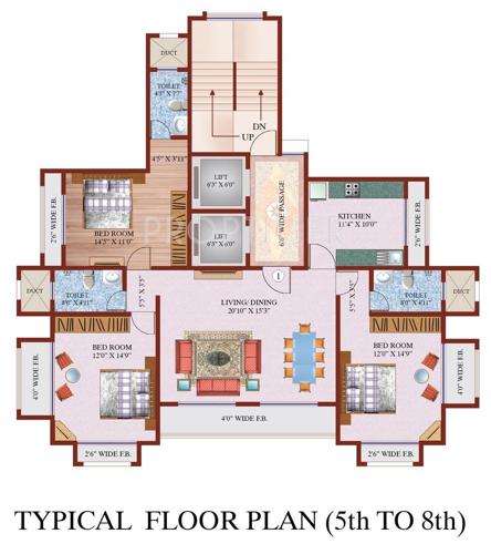 Images for Cluster Plan of Raunak Ashirwad ashirwad Images for Cluster Plan of Raunak Ashirwad
