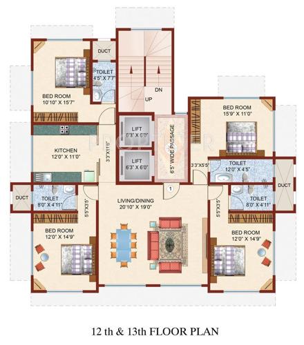 Images for Cluster Plan of Raunak Ashirwad ashirwad Images for Cluster Plan of Raunak Ashirwad