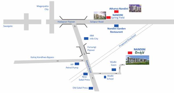 Images for Location Plan of Nandini Orchid Phase 1