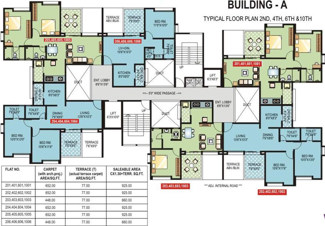 Images for Cluster Plan of Dhankawade Mystique Wonders