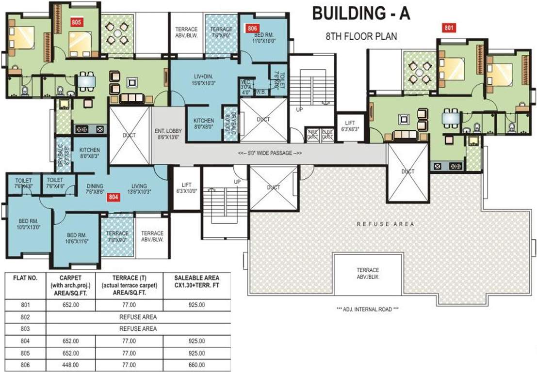 Images for Cluster Plan of Dhankawade Mystique Wonders