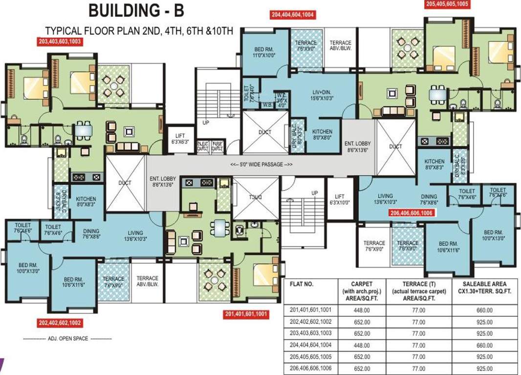 Images for Cluster Plan of Dhankawade Mystique Wonders