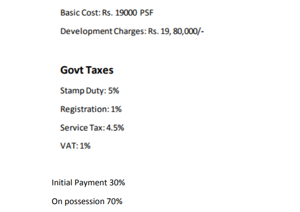 i-land Subvention Scheme Payment Plan